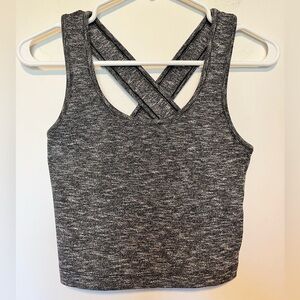 Madewell Cross Back Crop Top Women Size XS